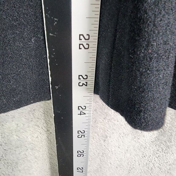 Womens Black Petite Talbots Wool Blend Blazer Jacket Double Button Size 4P - Picture 7 of 8